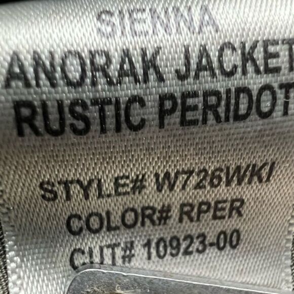 Anthropologie Hudson Jeans Sienna Anorak Jacket in Rustic Peridot‎ Size S - Picture 12 of 14